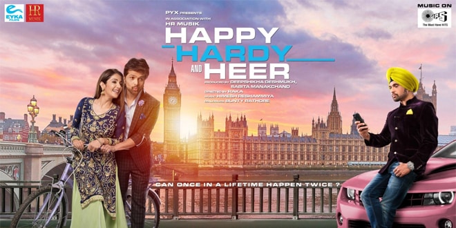 In Happy Hardy and Heer movie, Happy and Heer grew up as best friends, Happy falls in love with Heer but she moves to London for getting a job there.